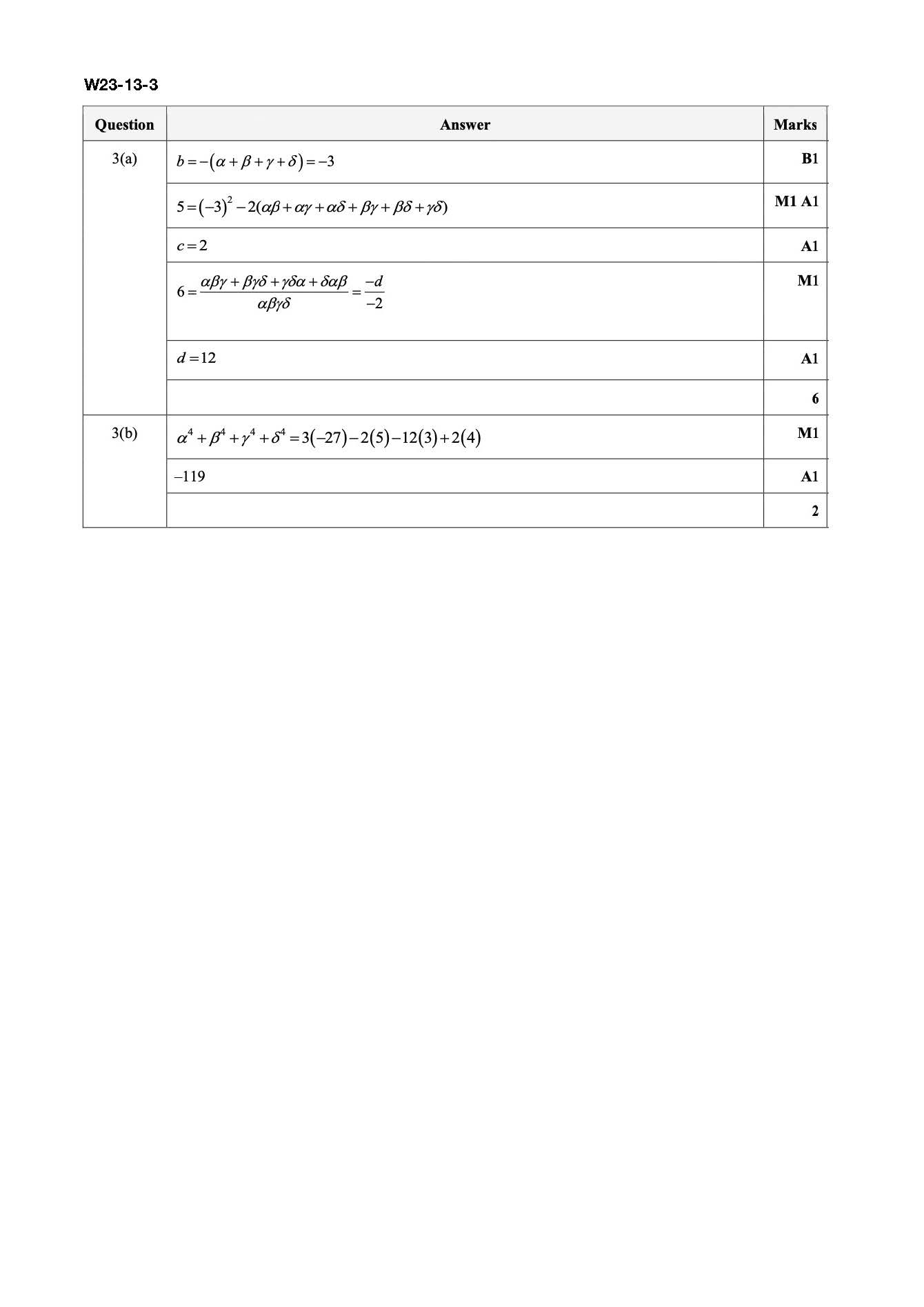 W23-13-3 评分方案