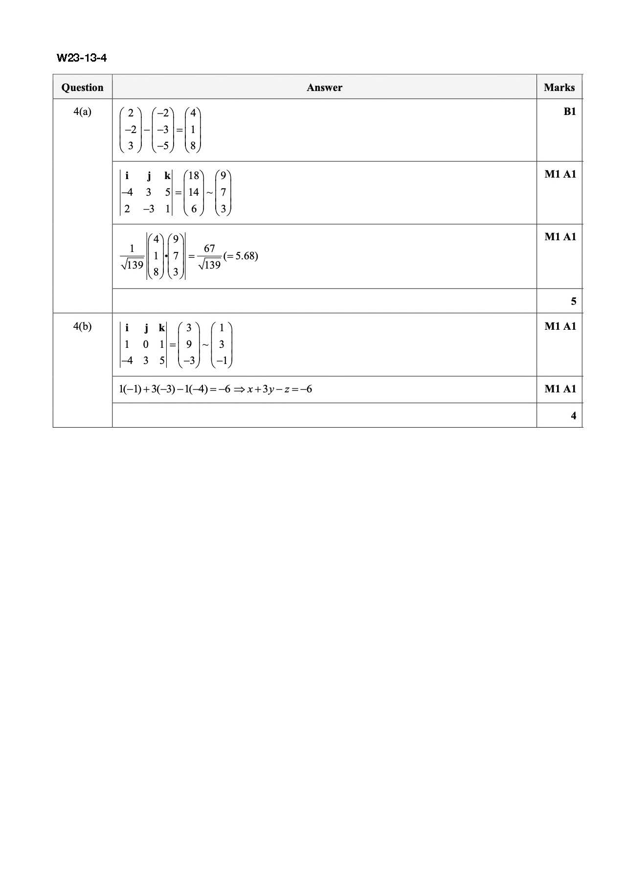 W23-13-4 评分方案